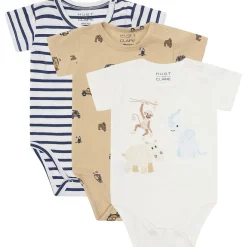 Bertram 3-pack Baby Body Pale Khaki>Hust&Claire Online