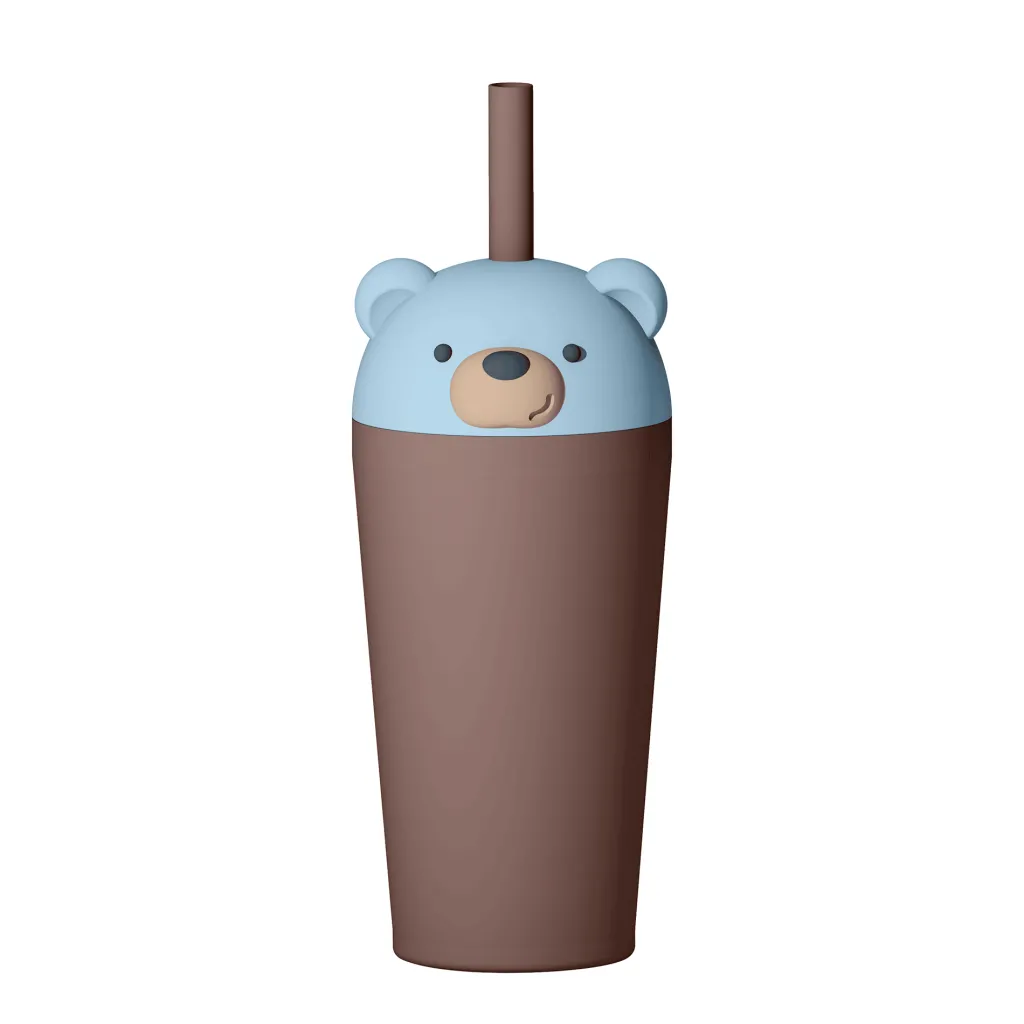 Bestie Sippy Isolerad Mugg Med Sugrör Bear>Asobu Clearance