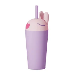 Bestie Sippy Isolerad Mugg Med Sugrör Bunny>Asobu Outlet