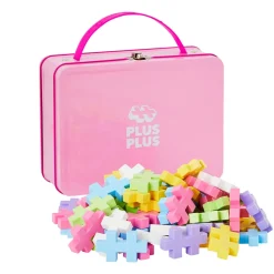BIG Resväska I Metall Pink>Plus-Plus New