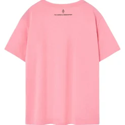 Big Rooster Kid T-shirt Pink>The Animals Observatory Online