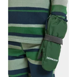 Biggles 8 Vantar Med Dragkedja Pine Green>Didriksons