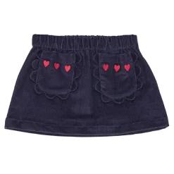 Billie Kjol New Navy>Flöss Clearance