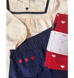 Billie Kjol New Navy>Flöss Clearance