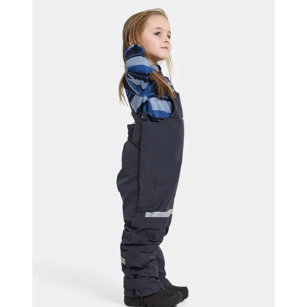 Bjärven Kids 2 Byxor Med Hängslen Och Livrem Navy>Didriksons Outlet