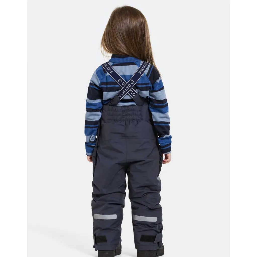 Bjärven Kids 2 Byxor Med Hängslen Och Livrem Navy>Didriksons Outlet