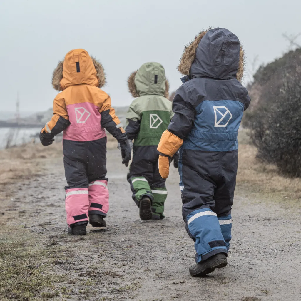 Bjärven Kids 4 Vinter Totalt Galaxy Blue>Didriksons Clearance