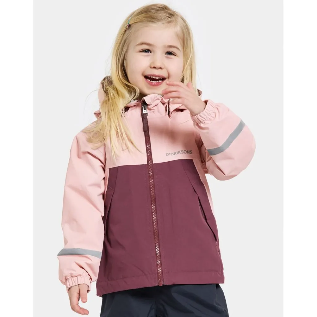 Bladet Regnjacka Dusty Pink>Didriksons New