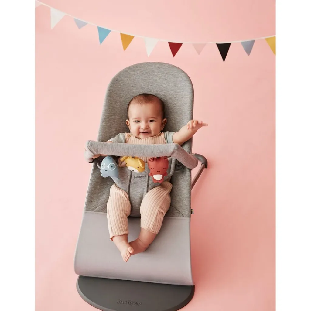 Bliss Babysitter Ljusgrå/3D Jersey>BabyBjörn Best