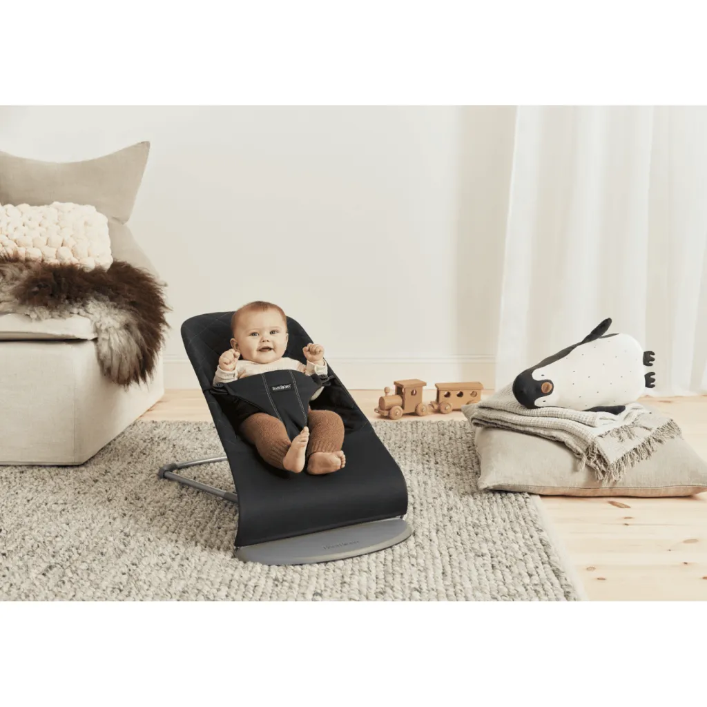 Bliss Babysitter Vävd Klassisk Quilt Black>BabyBjörn Sale