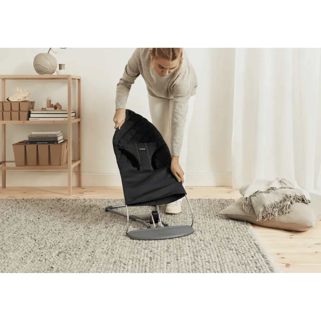 Bliss Babysitter Vävd Klassisk Quilt Black>BabyBjörn Sale