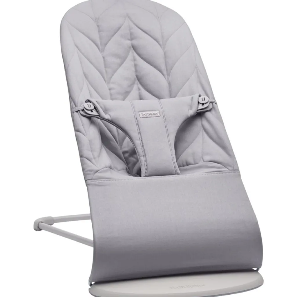 Bliss Petal Quilt Babysitter Ljusgrå>BabyBjörn Clearance
