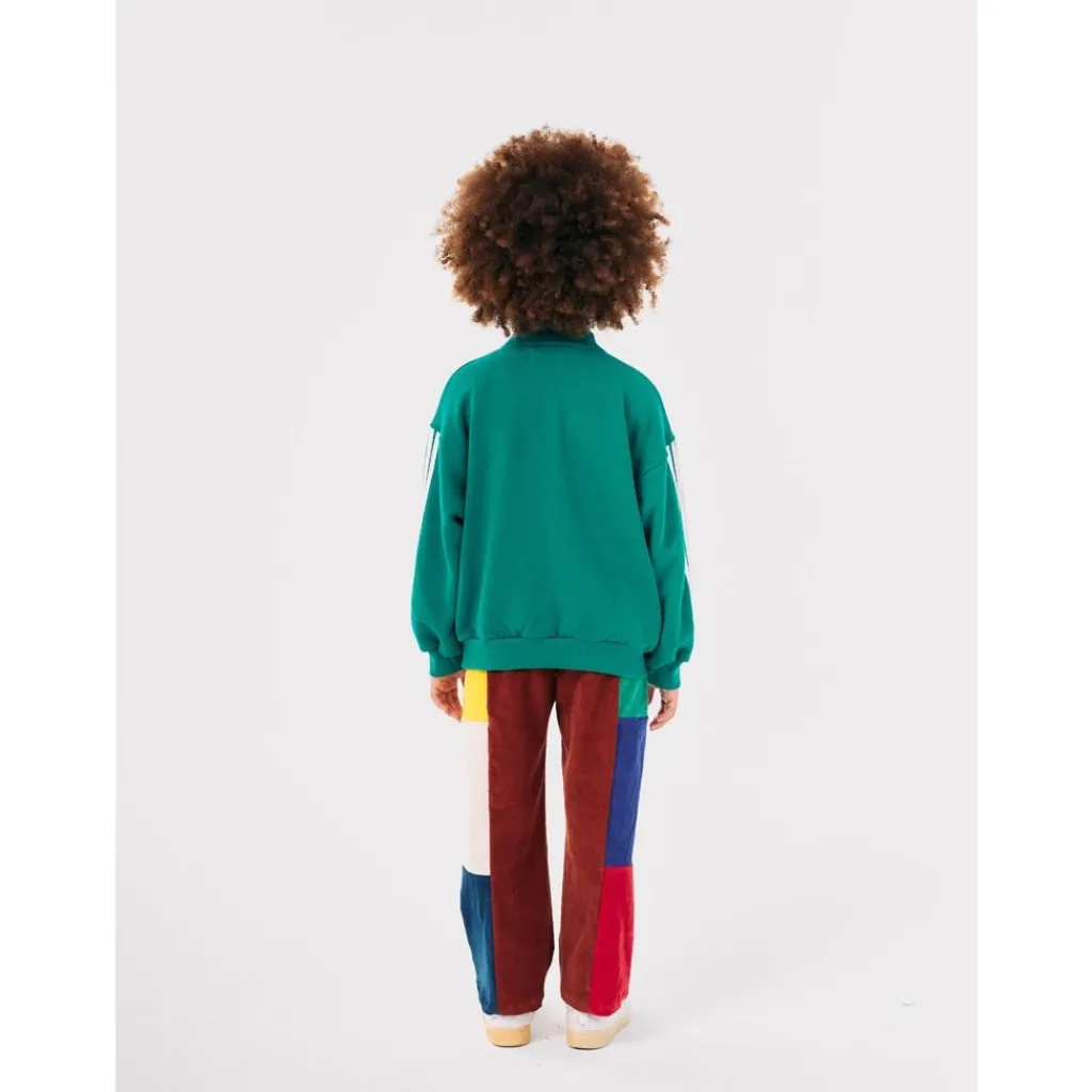 Blockfärgade Manchesterbyxor Brun>Bobo Choses New