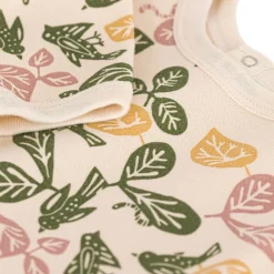 Blommig Babytröja Gräddvit><noscript><img width=