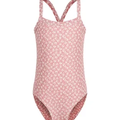 Blommig Baddräkt Rosa>Petit Bateau New