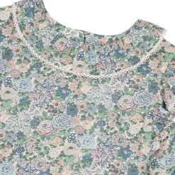 Blommig blus Celadon>Tartine et Chocolat Discount