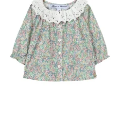 Blommig Blus Flerfärgad>Tartine et Chocolat Clearance