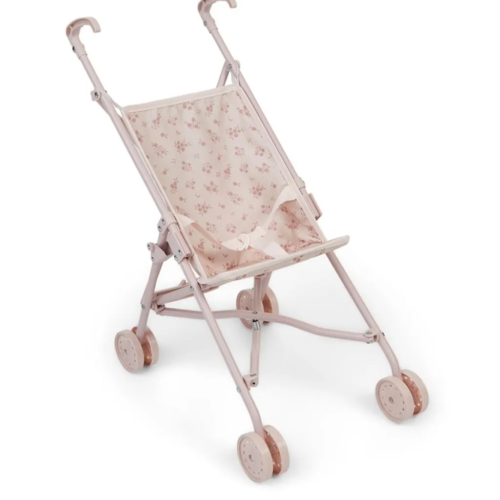 Blommig Dockvagn Rosa>Stoy Outlet