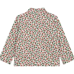 Blommig Jeansjacka Elfenbensvit>Kenzo Discount