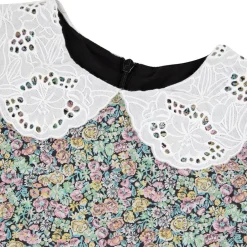 Blommig Klänning Flerfärgad><noscript><img width=