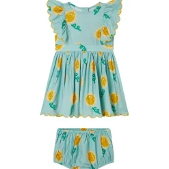 Blommig Klänning Grön>Stella McCartney Kids Best