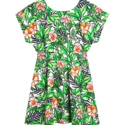 Blommig Klänning Mintgrön>Kenzo Sale