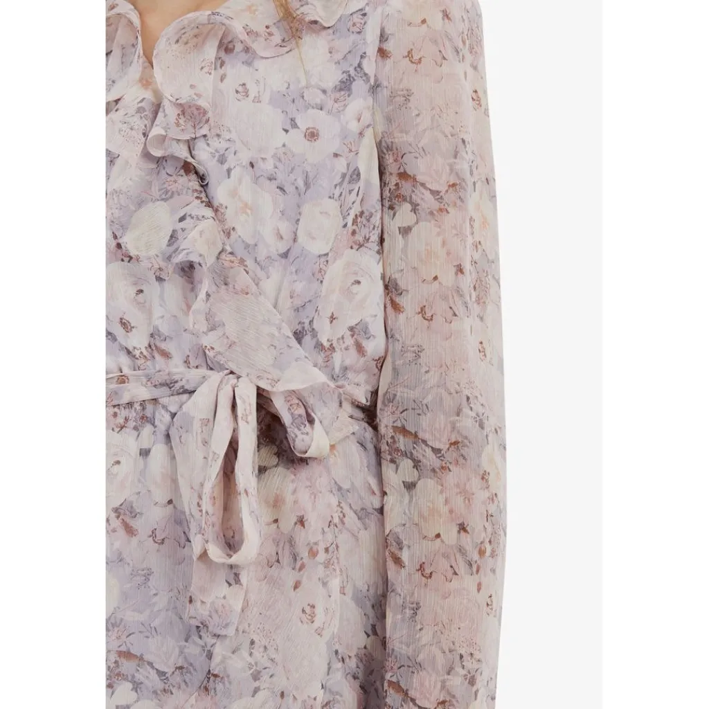Blommig omlottklänning Lilac>Bardot Junior Discount
