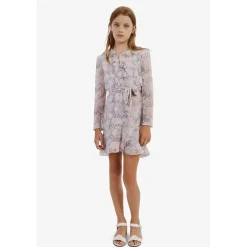 Blommig omlottklänning Lilac><noscript><img width=