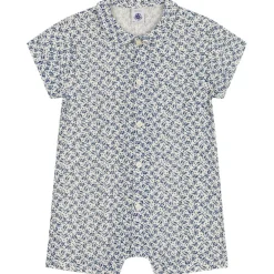 Blommig Romper Gräddvit>Petit Bateau Sale