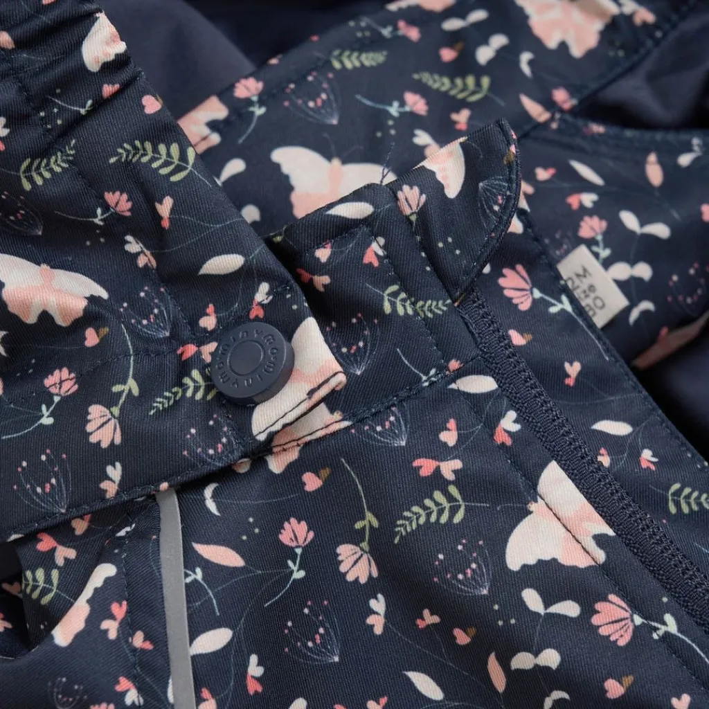 Blommig Softshelljacka Blue Nights>Minymo Clearance