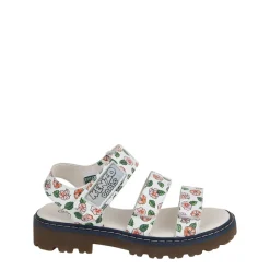 Blommiga Sandaler Elfenbensvit>Kenzo Outlet
