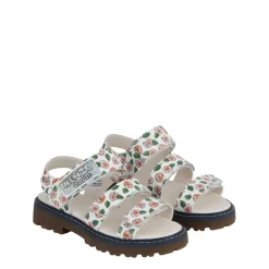 Blommiga Sandaler Elfenbensvit><noscript><img width=
