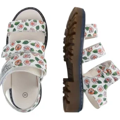 Blommiga Sandaler Elfenbensvit><noscript><img width=