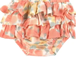 Blommiga Volangprydda Mamelucker Rosa>Tocoto Vintage Sale