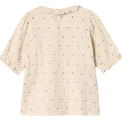Blooming Kortärmad Blus Sandshell Aop>Fliink Clearance