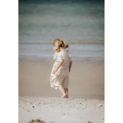 Blooming Kortärmad Klänning Sandshell Aop><noscript><img width=