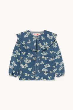 Blossoms Denimskjorta Medium Wash Denim>Tinycottons Best
