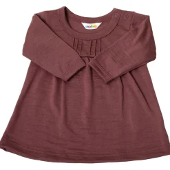 Blus I Ull Vinröd>Joha Clearance