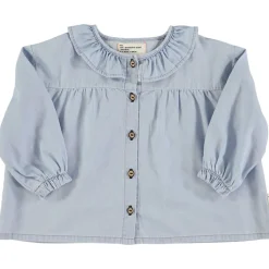 Blus Light Blue Chambray>Piupiuchick Best