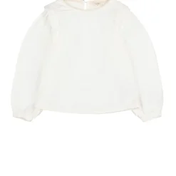 Blus Med Knäppning Ecru>búho Online