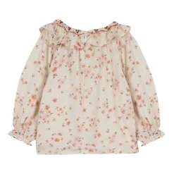 Blus med Krage Puder><noscript><img width=