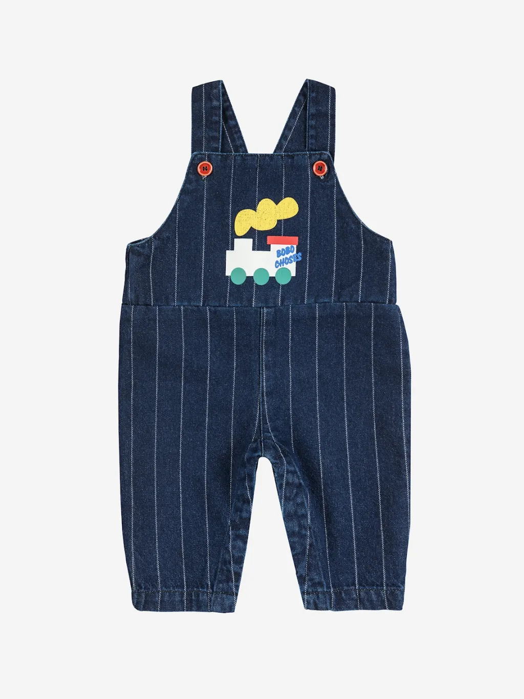 Bobo Choo Choo Hängselbyxor I Denim Midnight Blue>Bobo Choses Best