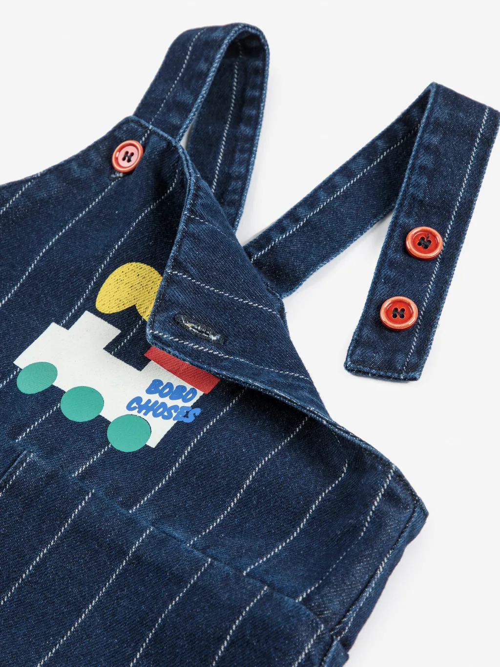 Bobo Choo Choo Hängselbyxor I Denim Midnight Blue>Bobo Choses Best