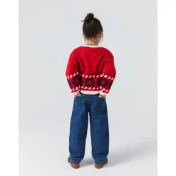 Byxor I Denim Blue><noscript><img width=