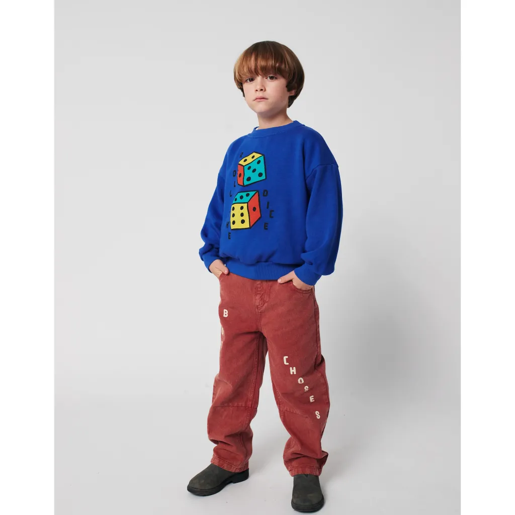 Byxor I Denim Brown>Bobo Choses