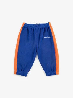 Frottéjoggingbyxor Blue>Bobo Choses New