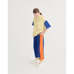 Frottéjoggingbyxor Midnight Blue><noscript><img width=