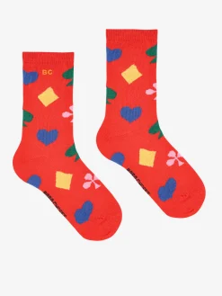 Joker Långa Strumpor Red>Bobo Choses Sale
