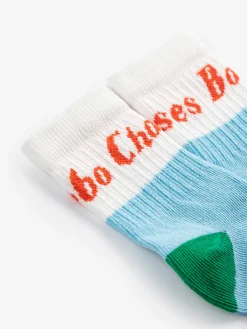 Låga Strumpor Light Blue>Bobo Choses Best