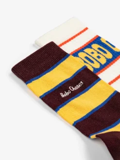 2-pack Höga Strumpor Multicolor>Bobo Choses Clearance